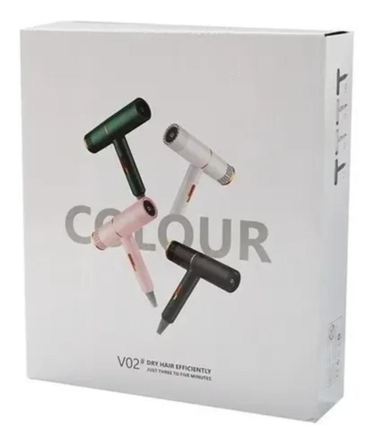 Secador De Pelo Cabello Colour Aire Caliente Secador-1
