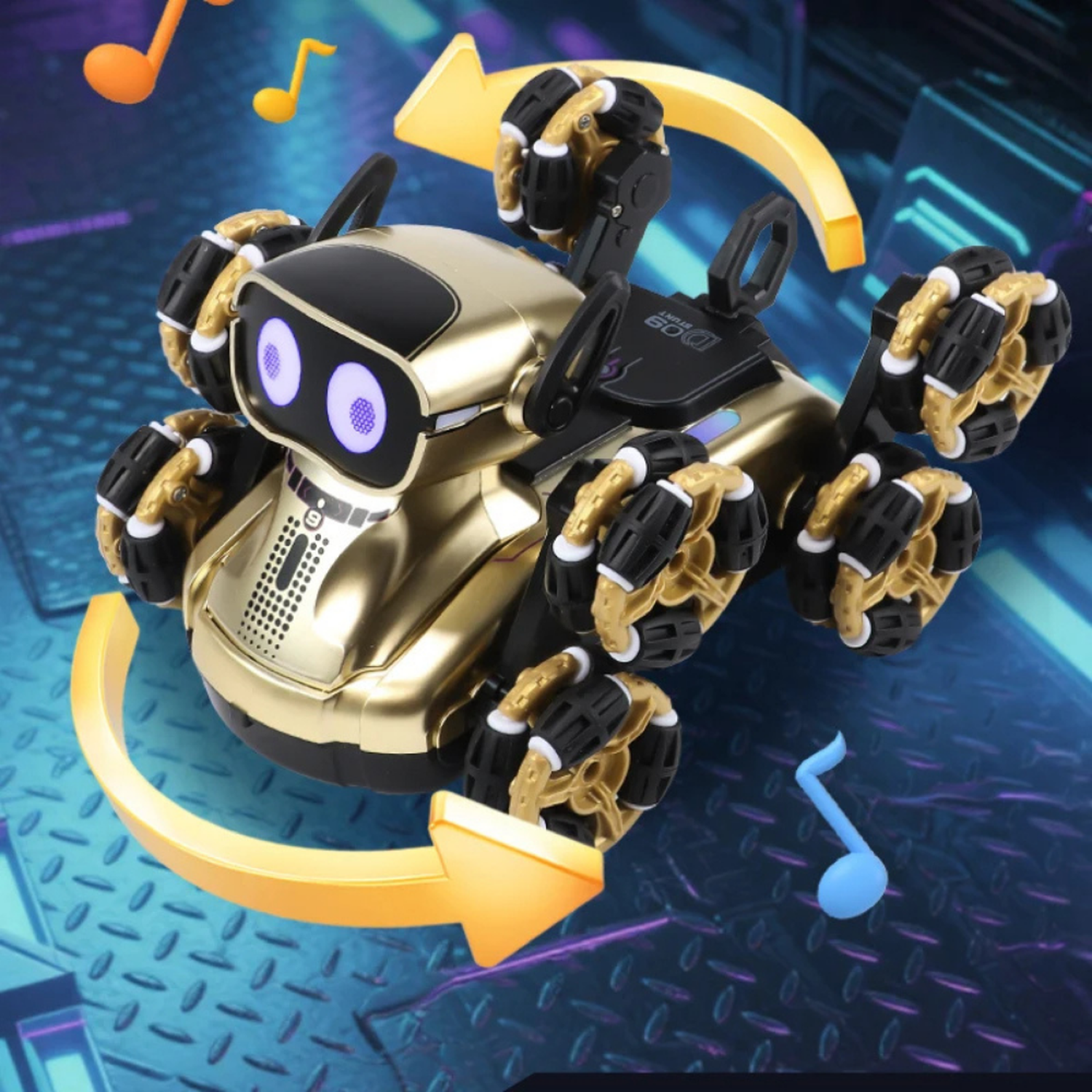 Perro Robot a Control Remoto RC Juguete Con Luces Y Sonido-2