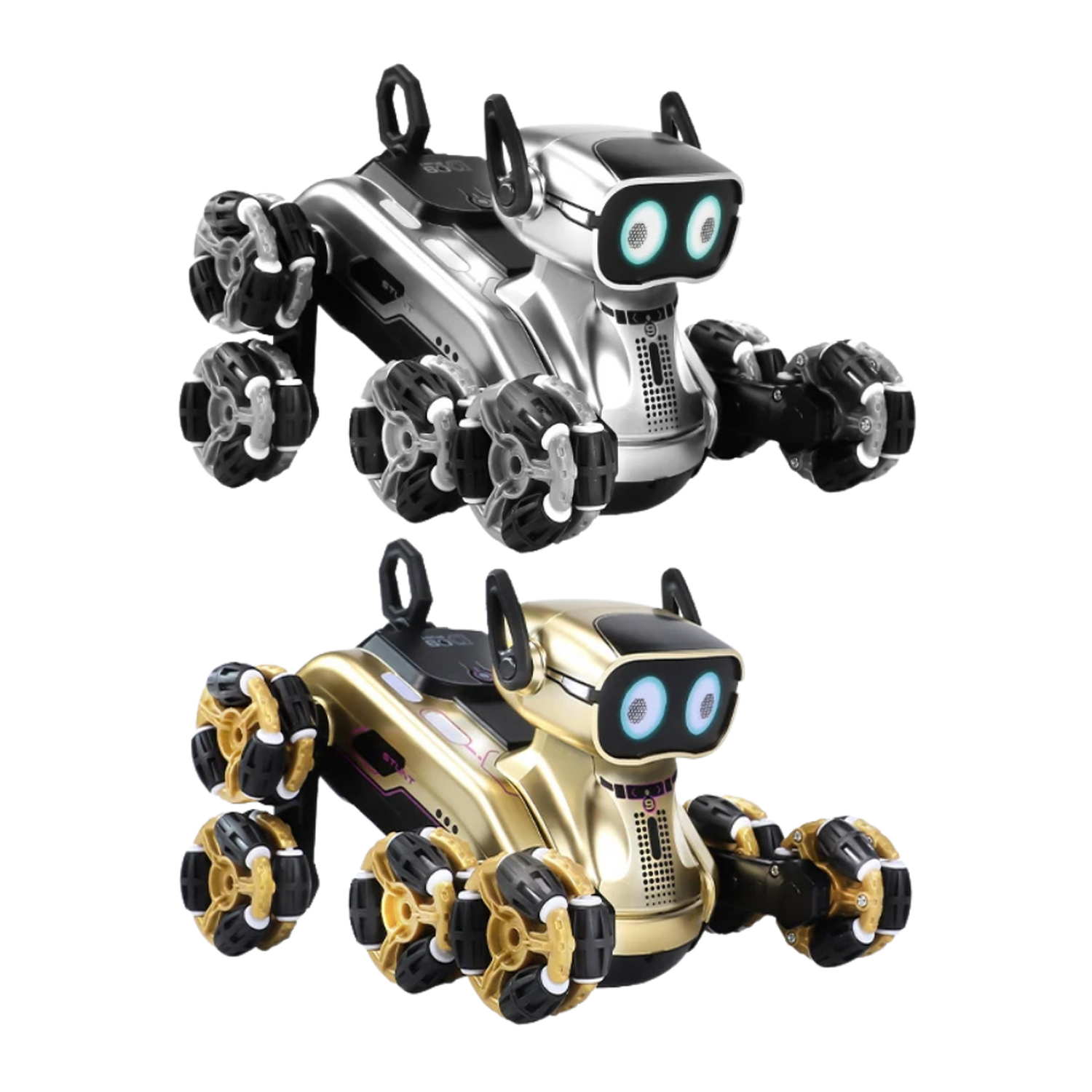 Perro Robot a Control Remoto RC Juguete Con Luces Y Sonido-7