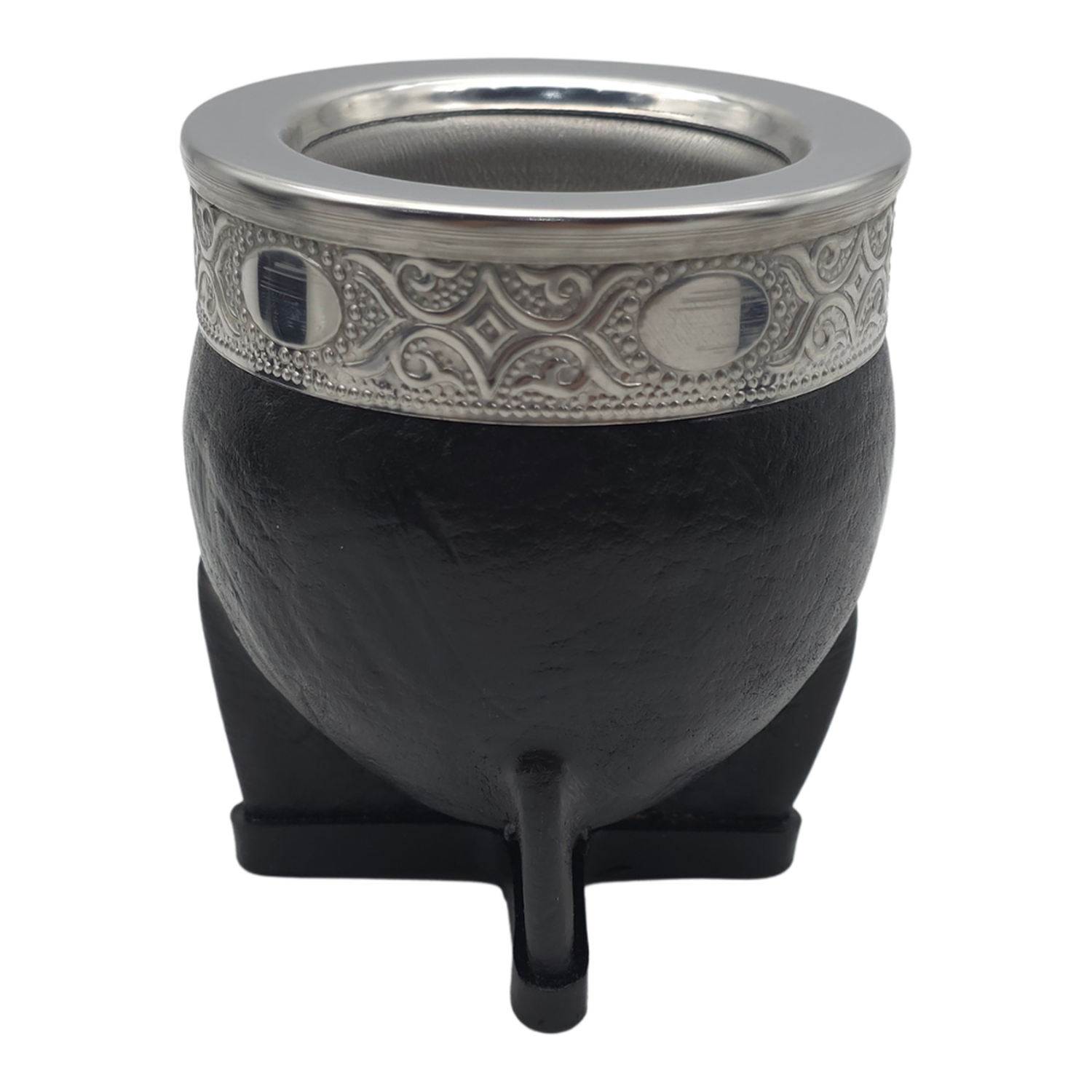 Mate Imperial con Cuero Acero Inoxidable y Virola De Alpaca-0