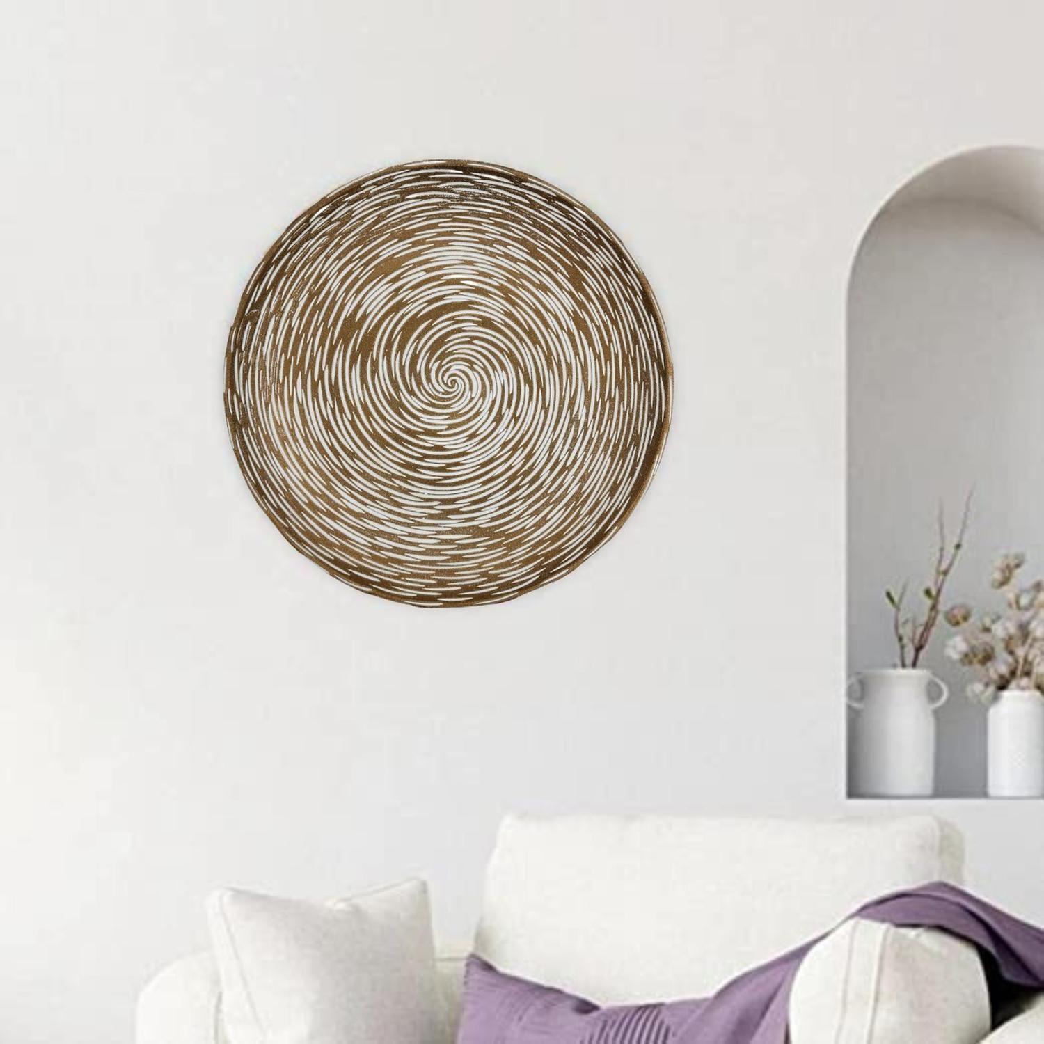 Circulo Decoración De Madera Para Pared Casa Terraza-2
