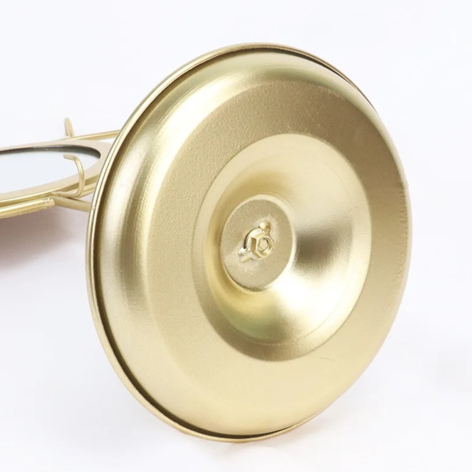 Espejo De Ojo Soporte Organizador De Joyas Nordico Dorado-5