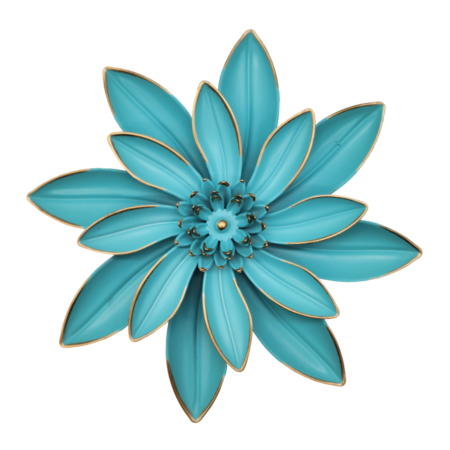 Set 4 Marcos De Espejos Flor De Loto Decorativo Calipso Deco-2