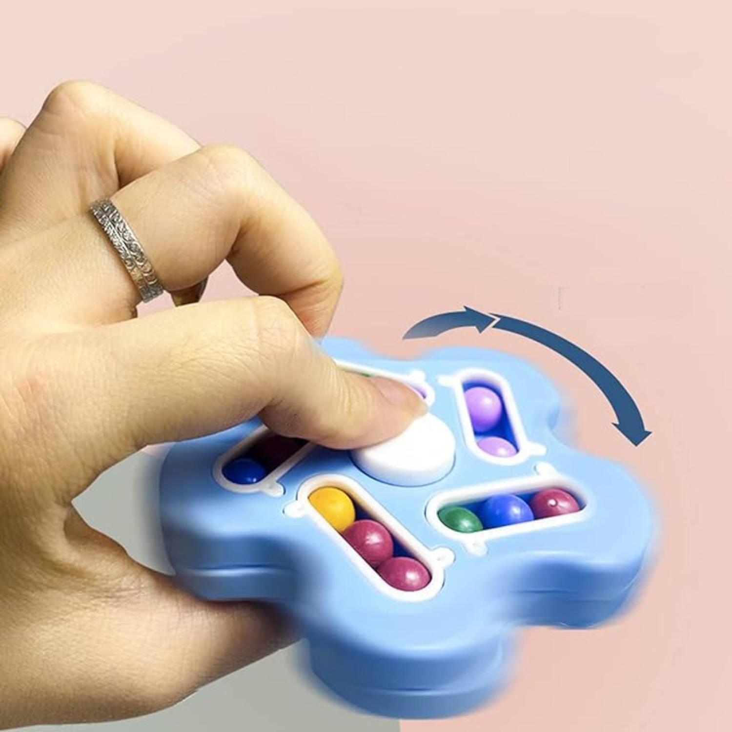 Magic Cube Tipo Fidget Spinner Juego Didactico Antiestres-4