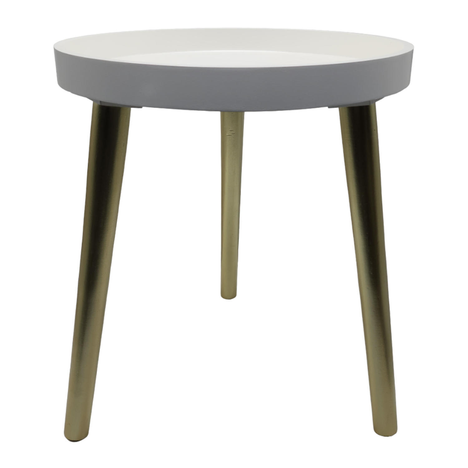 Mesa De Centro Redonda Lateral Salon Mesa De Centro Blanca-3
