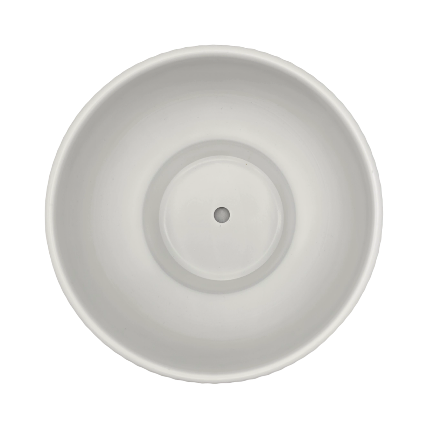 Set 3 Maceteros Maceta De Ceramica Copon Lineas Blanco Mate-4