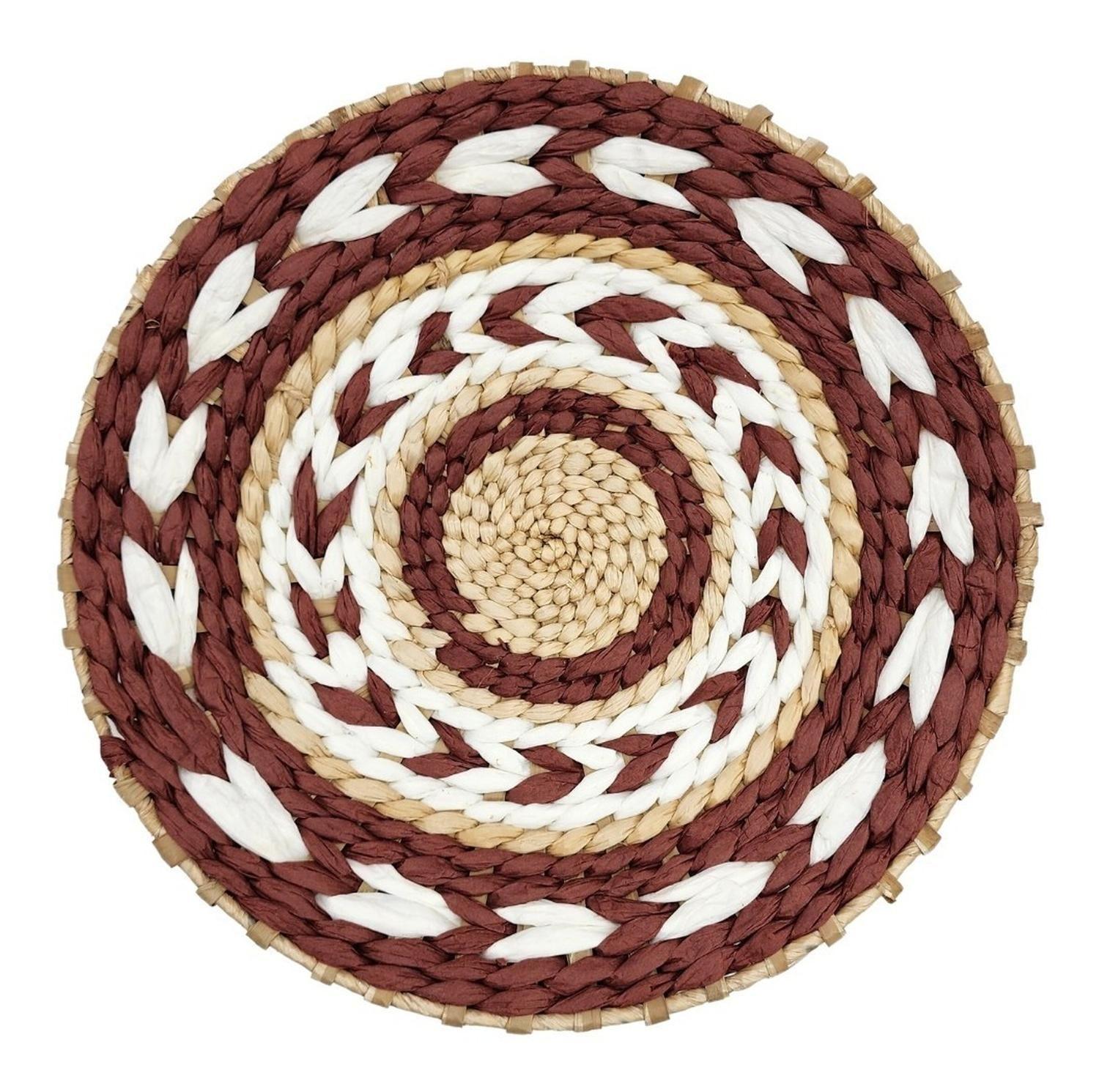 Circulo Decoración De Mimbre Para Pared Casa Terraza Variado-0