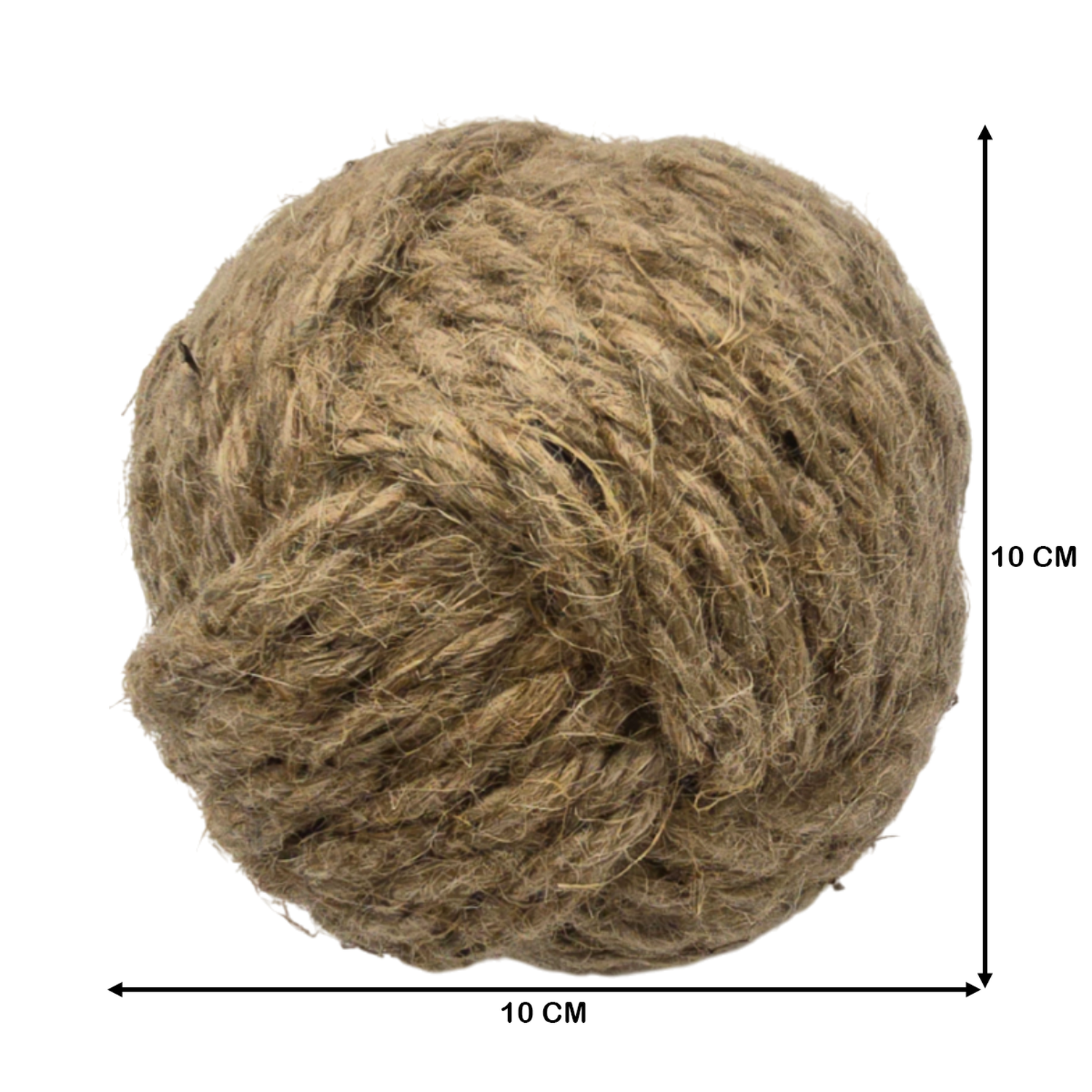 Esfera de Yute Cuerda Para Decoracion Pelota De Yute Café-2