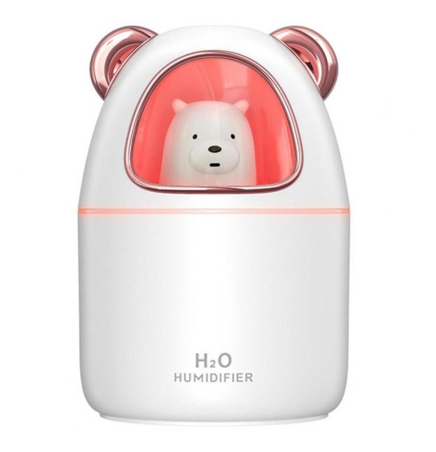 Humidificador Usb De Osito Kawaii Vaporizador De Aromas-0