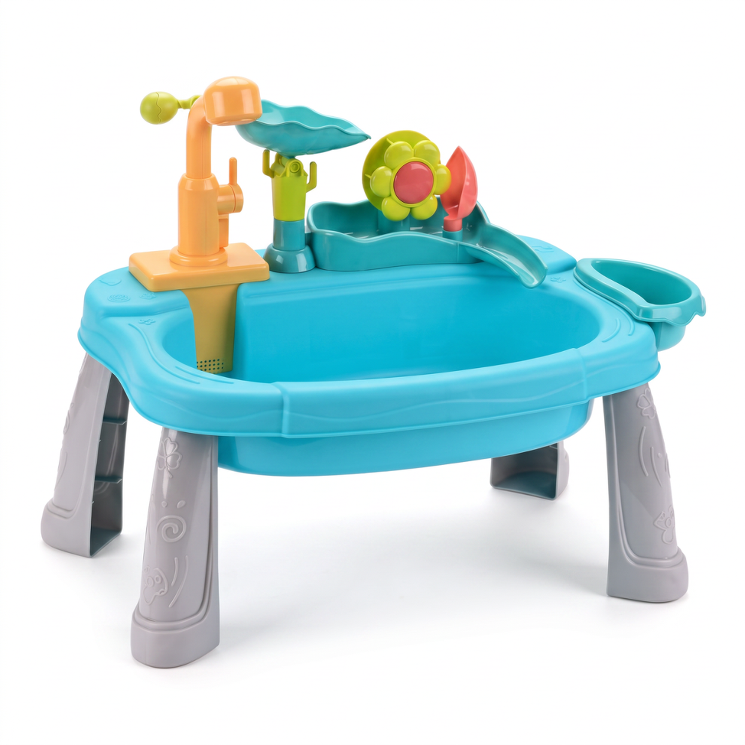 Lavaplatos Infantil Con Agua Recirculante Pesca Y Accesorios-0