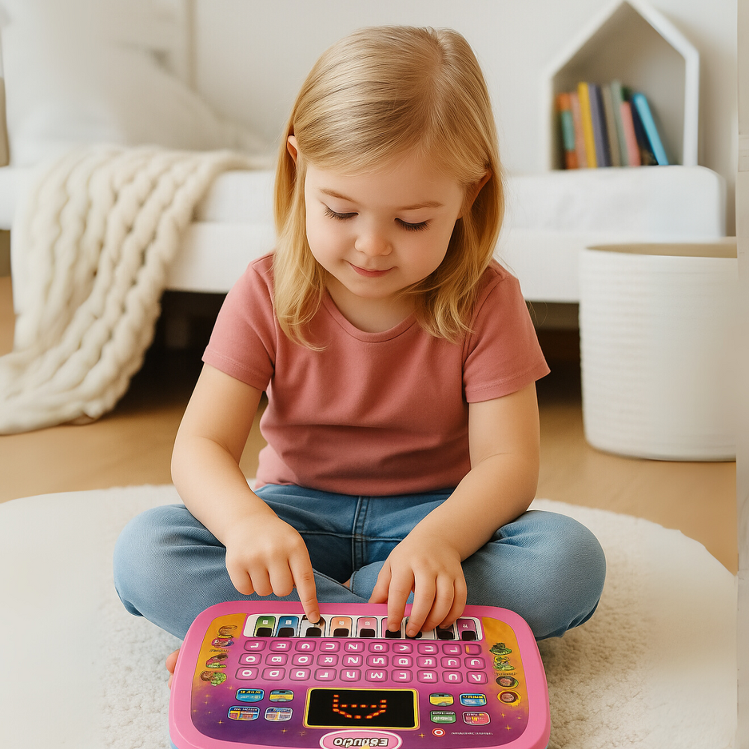 Computadora Educativa Infantil Juguete Piano Letras y Numero-3