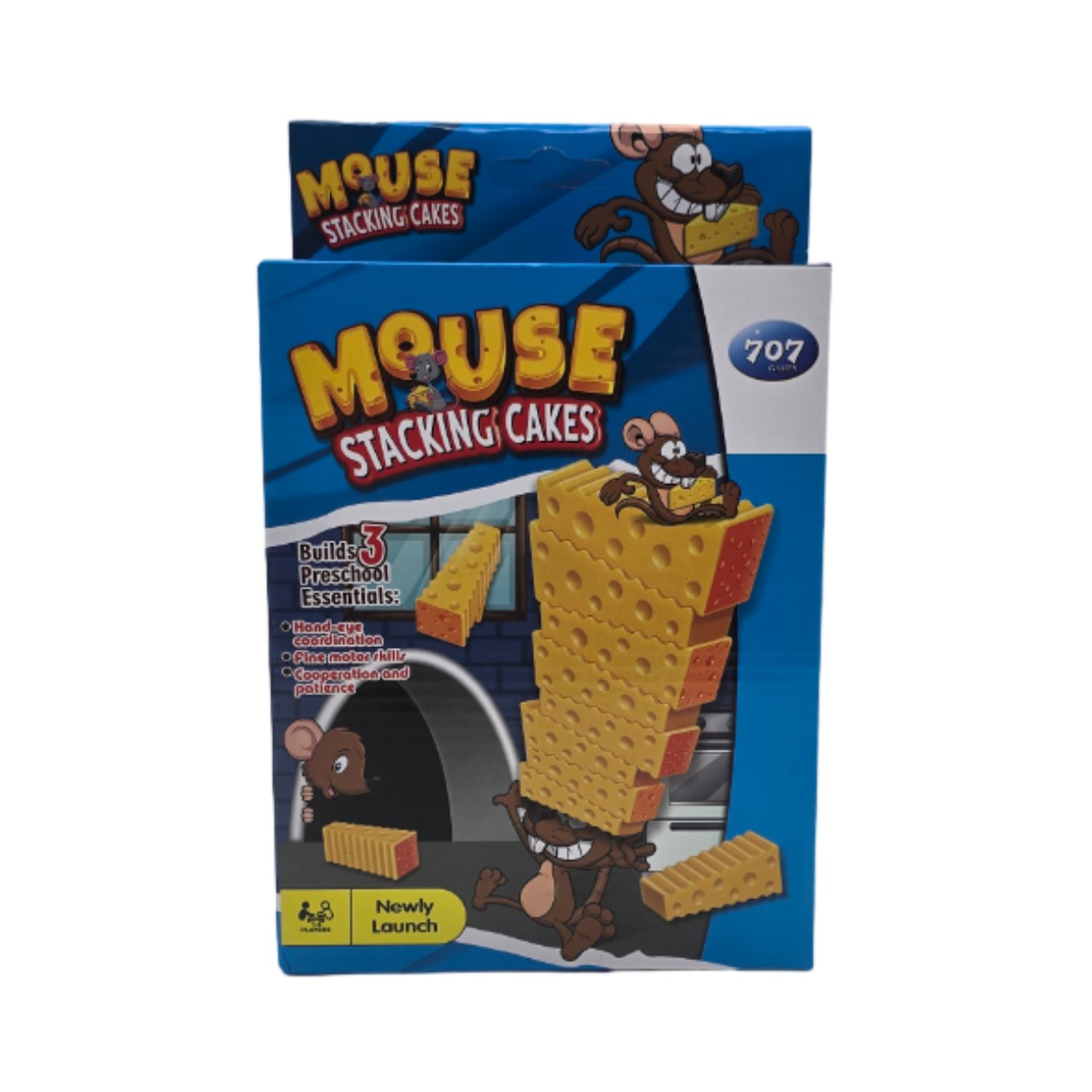 Juego De Mesa Equilibrio Ratoncito Juego Familiar Niños-3