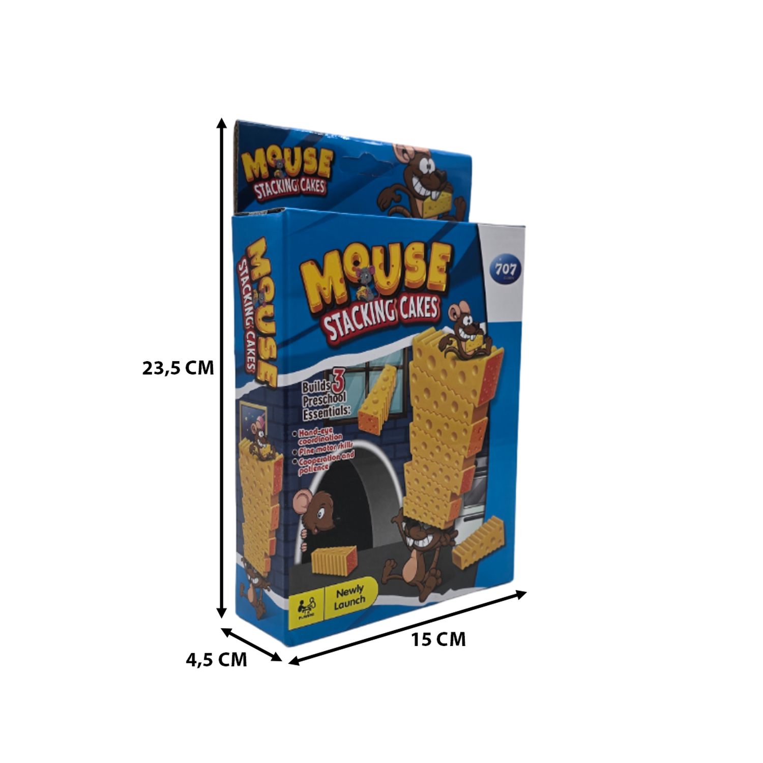 Juego De Mesa Equilibrio Ratoncito Juego Familiar Niños-5