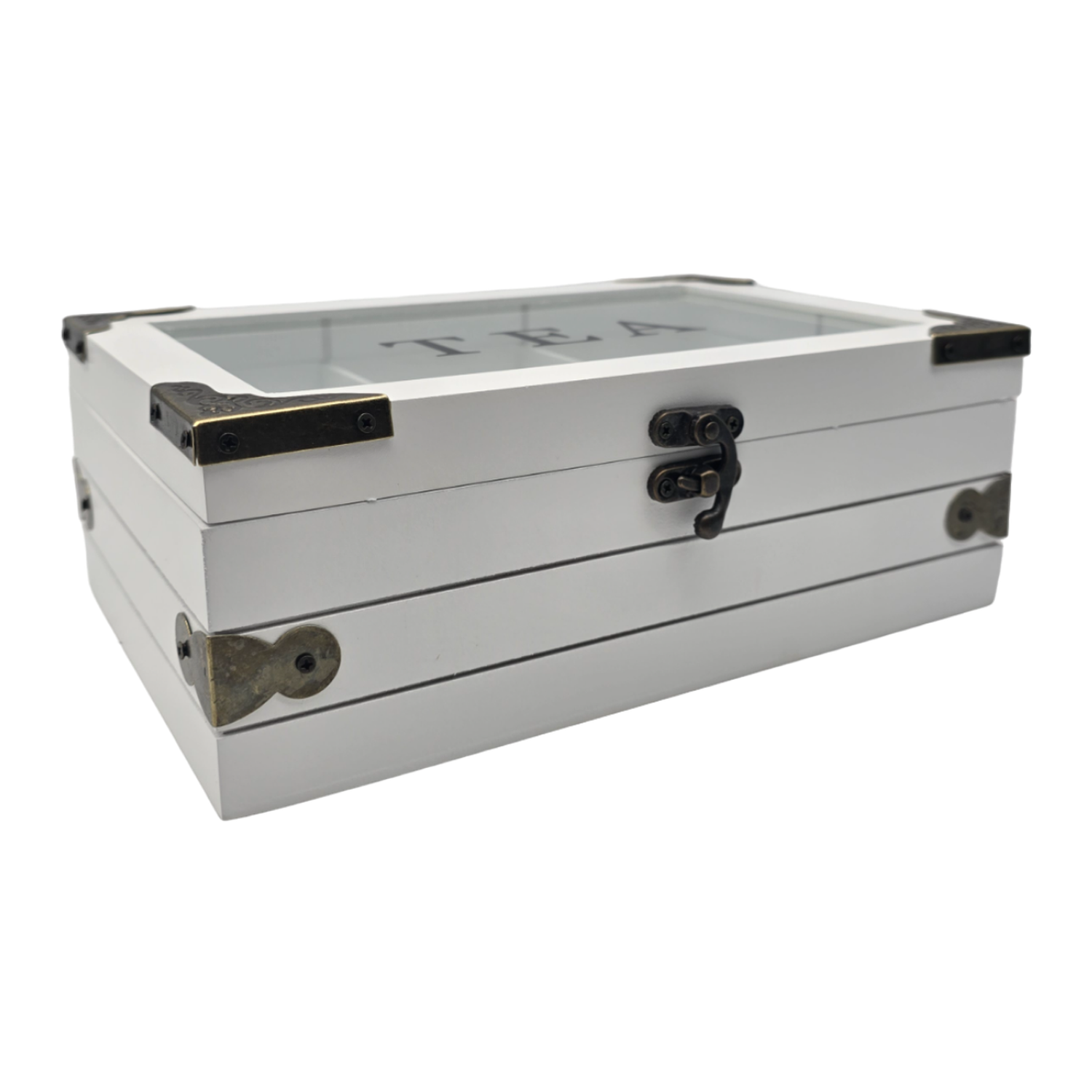 Caja De Te Porta Te Caja De Madera Para El Te 6 Divisiones-2