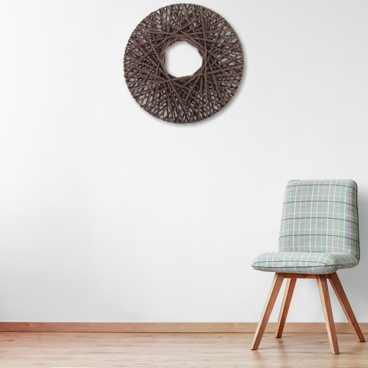 Circulo De Decoracion Colgante Hecho A Mano Living Terraza-3