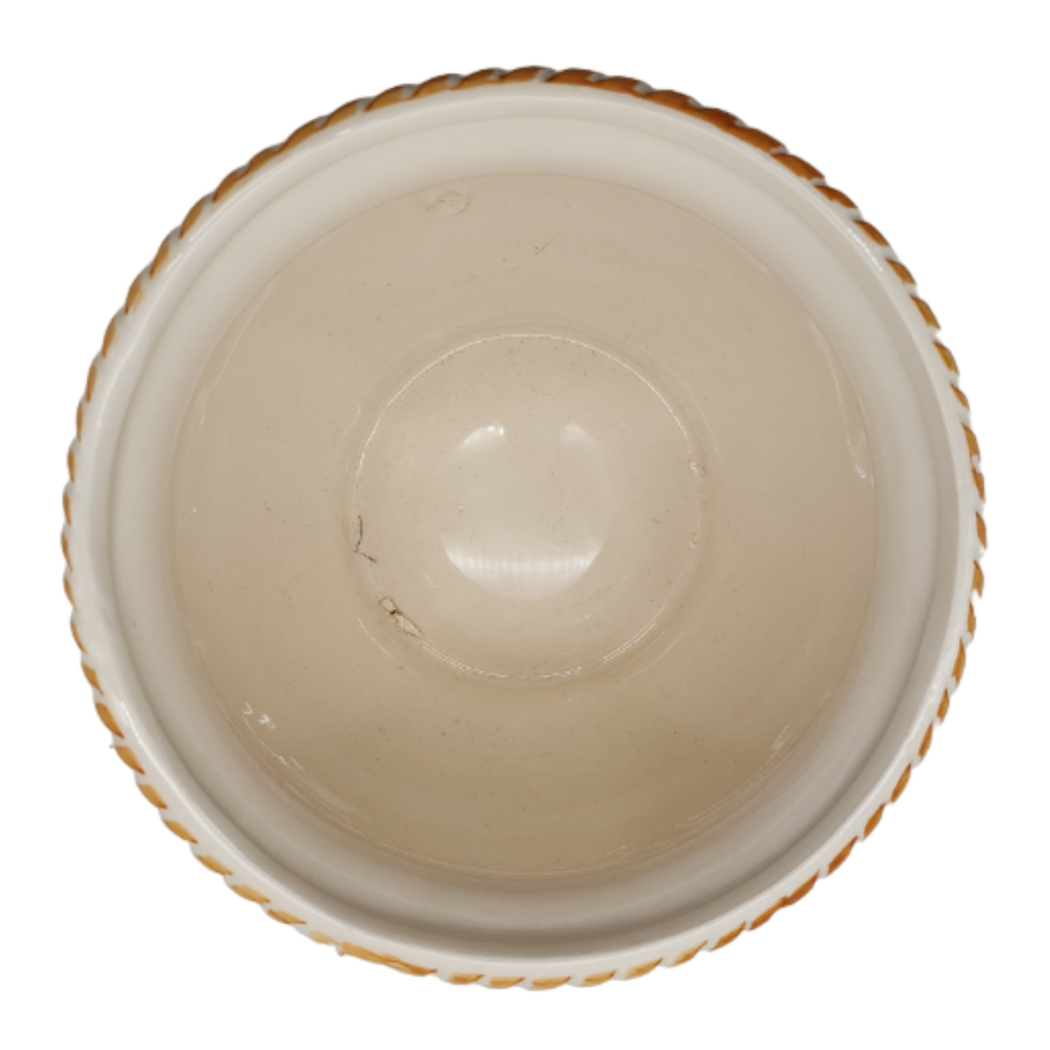 Macetero Maceta De Ceramica Vintage Acabados En Café Jardin-3