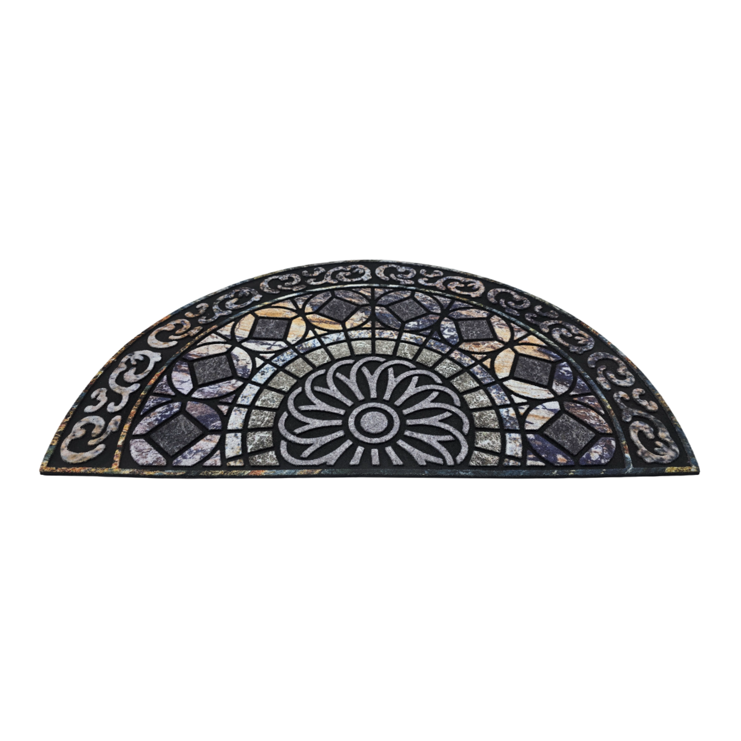 Alfombra Limpiapies Felpudo Alfombra De Entrada Vintage Semi-1