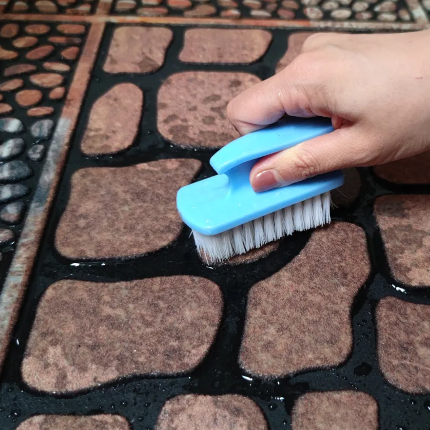 Alfombra Limpiapies Felpudo Alfombra De Entrada Vintage Semi-7