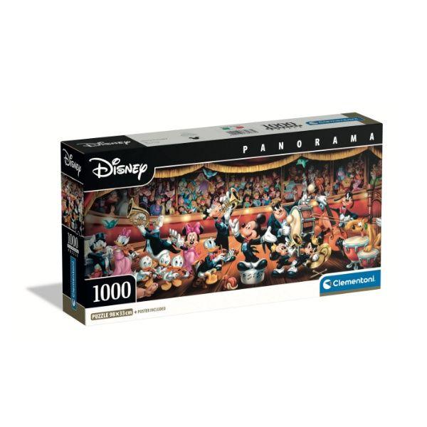 Puzzle 1000 piezas Panorama La Orquesta Disney Compact-0