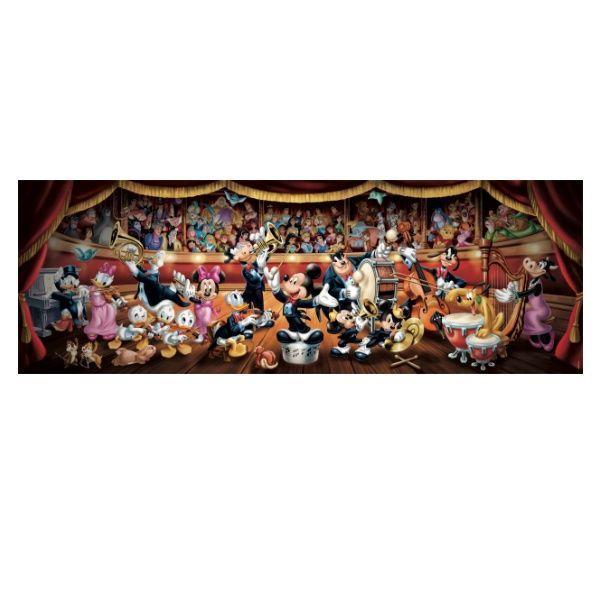 Puzzle 1000 piezas Panorama La Orquesta Disney Compact-1