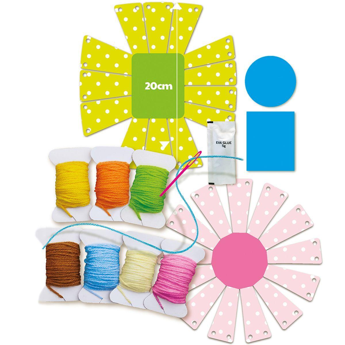 Manualidades Canasta Hilos-2