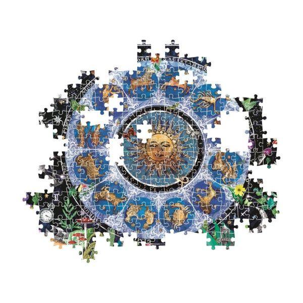 Puzzle 1000 piezas Carta Astrologica Compact-2
