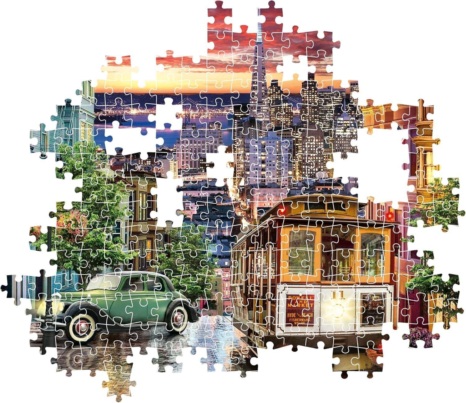 Puzzle 1000 piezas San Francisco Compact-2