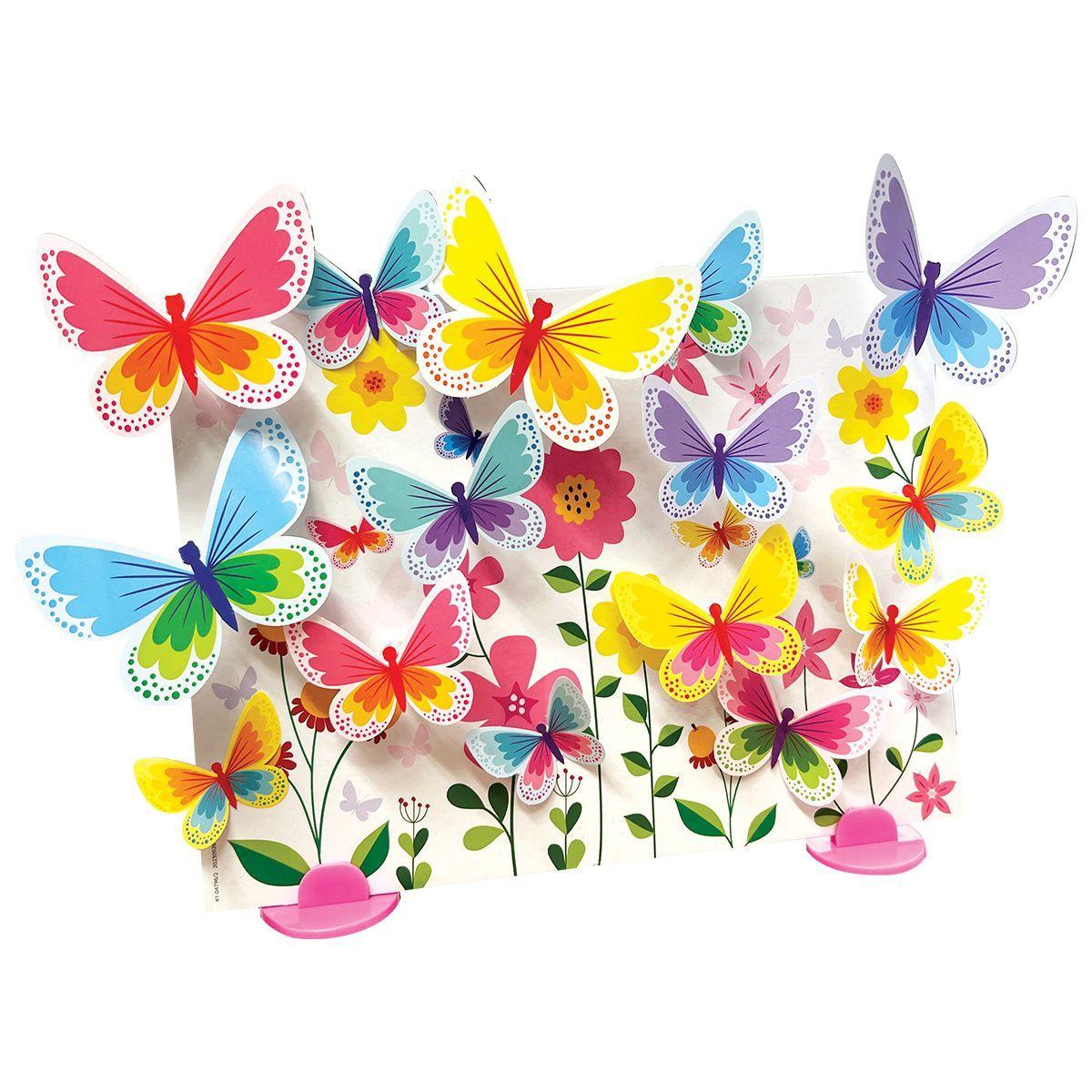 Mariposas Fosforescentes 3D-1