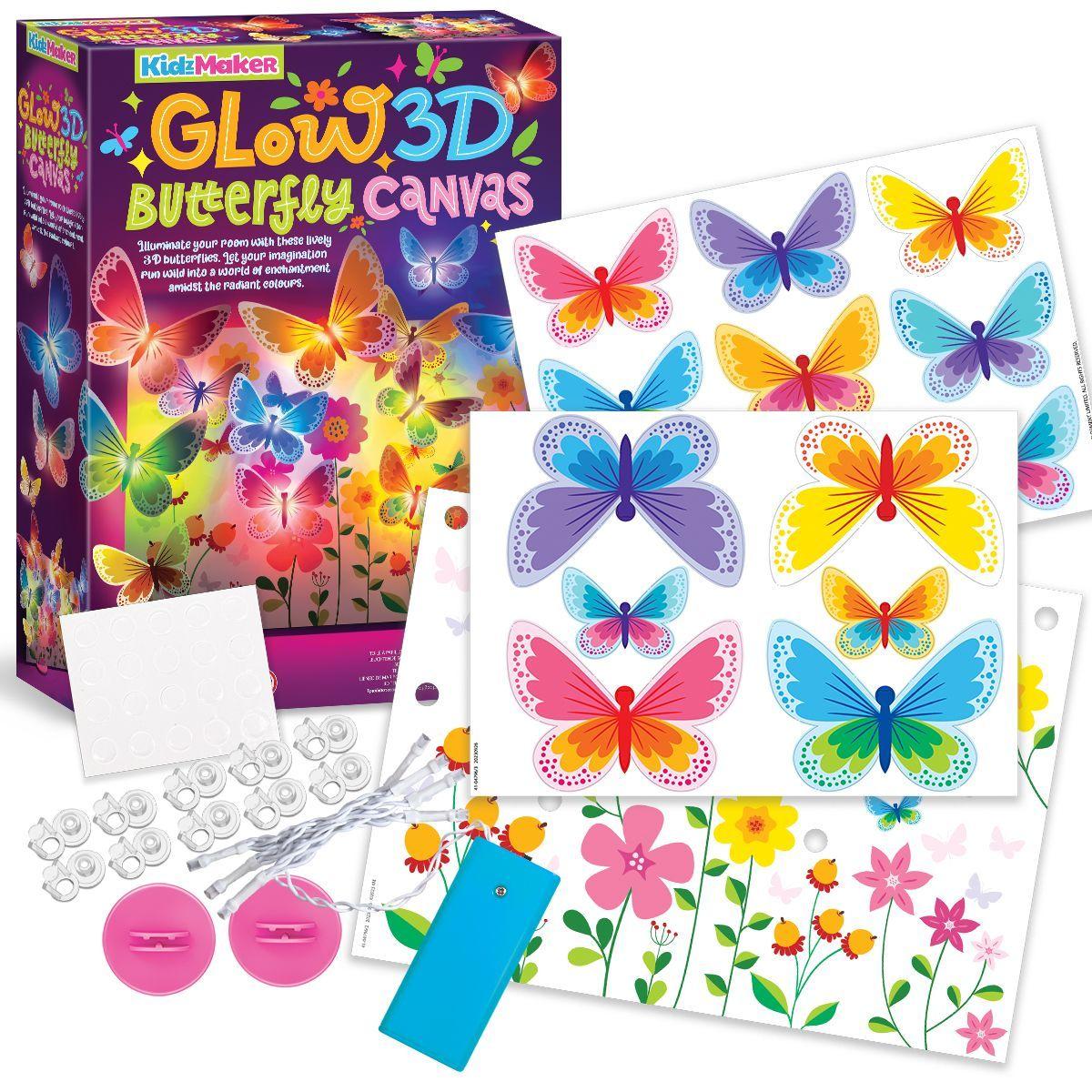 Mariposas Fosforescentes 3D-3