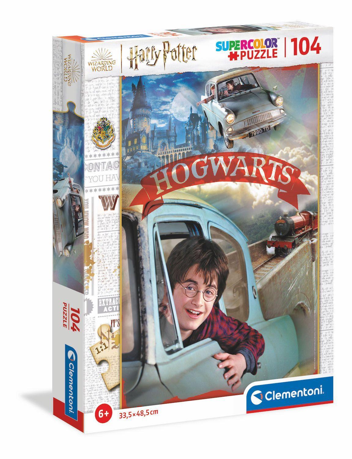 Puzzle 104 piezas Harry Potter Hogwarts-0