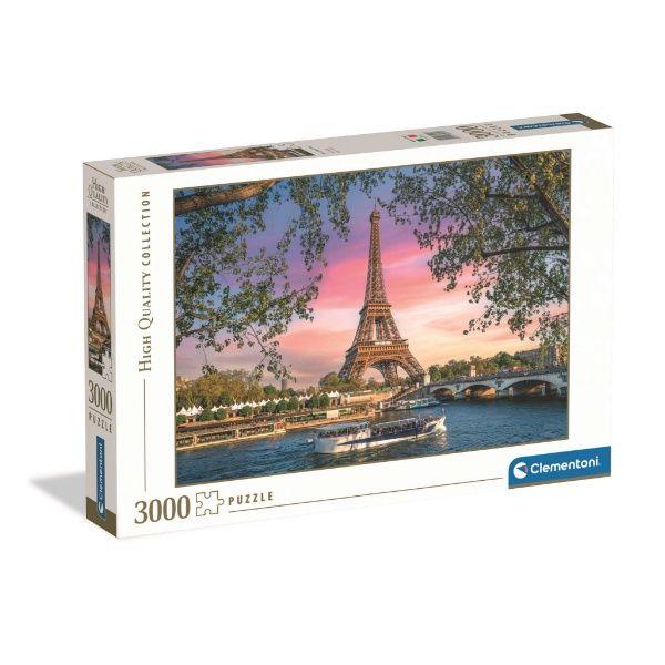 Puzzle 3000 piezas Paris desde Rio Cena STD-0