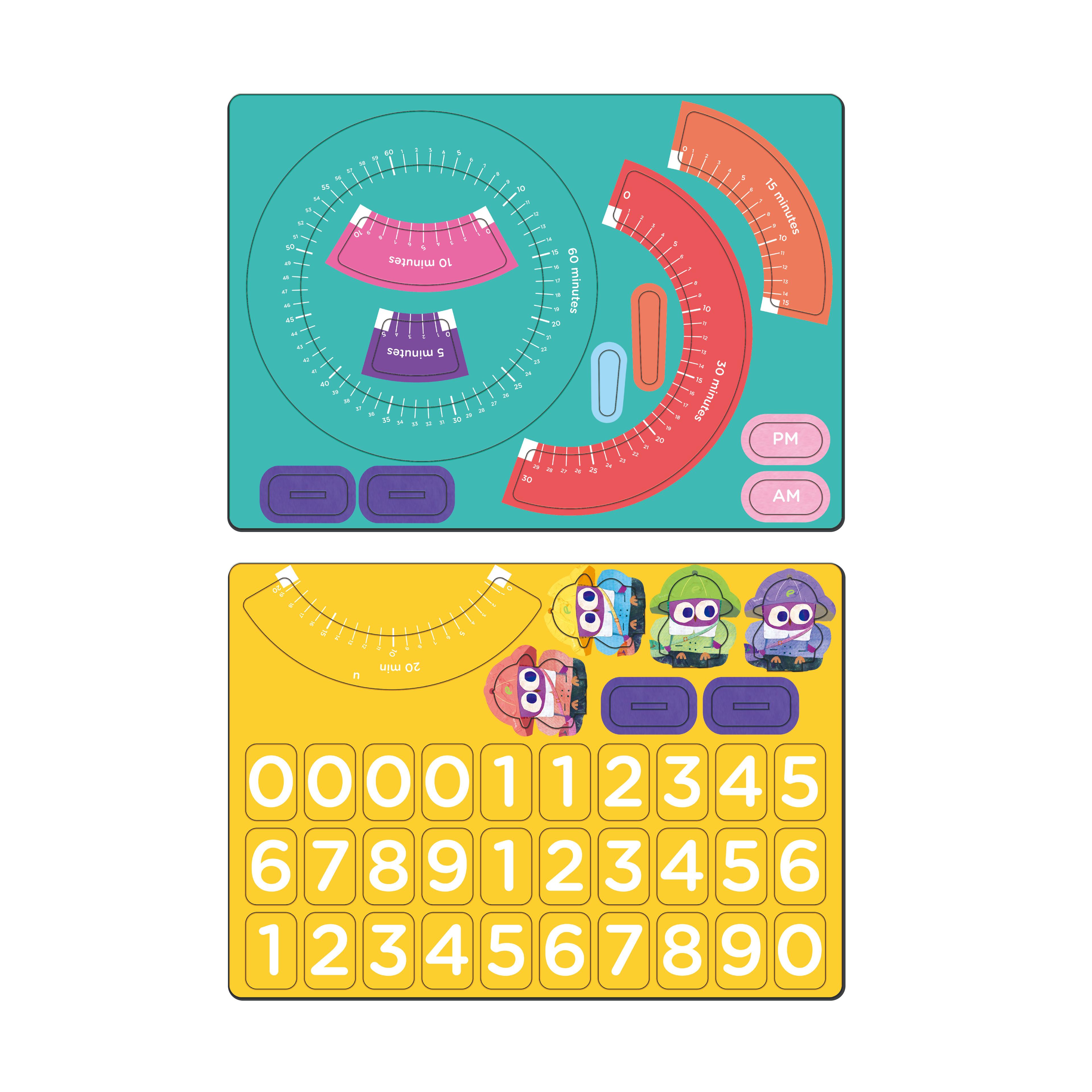 Juego Magnetico Aprender la Hora-3
