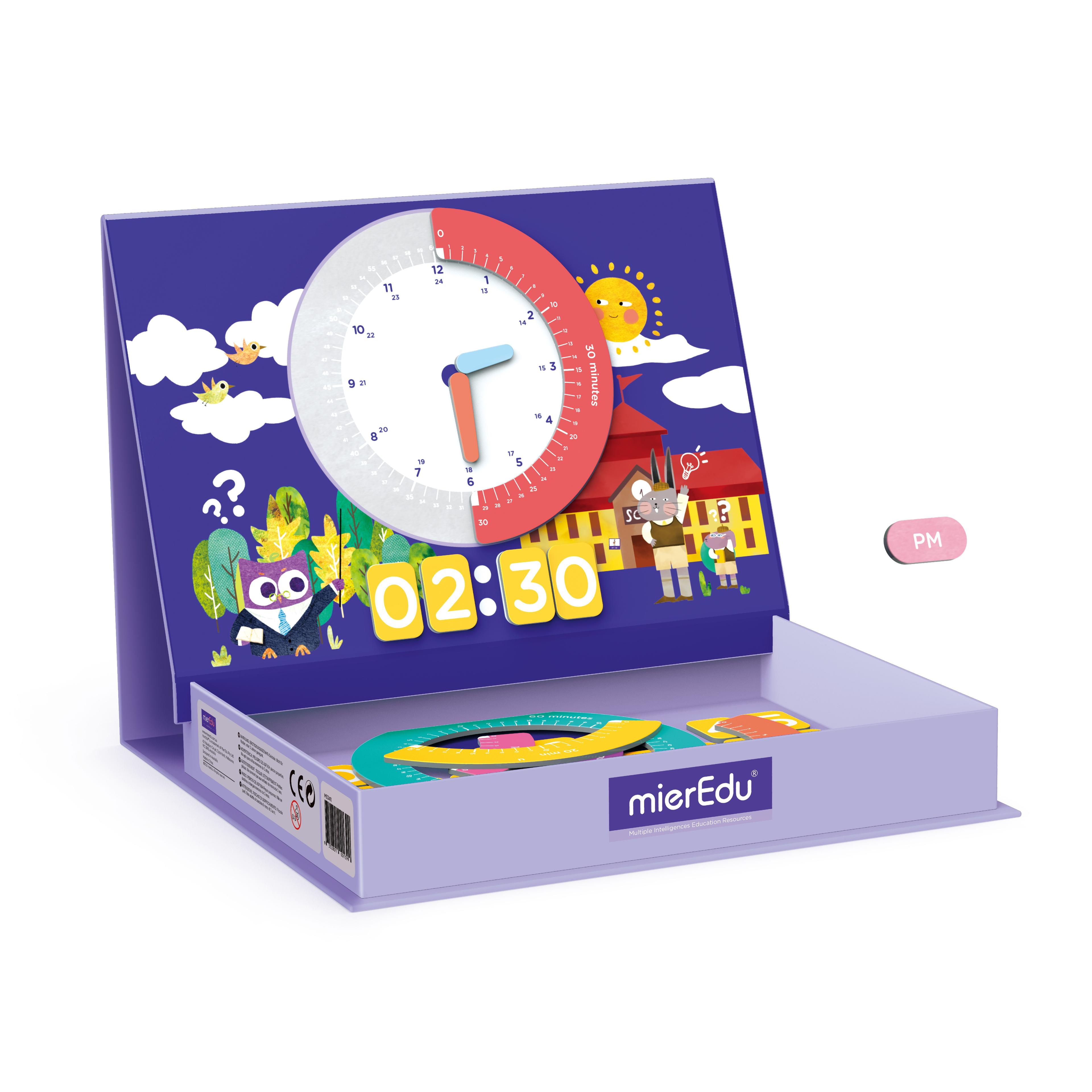 Juego Magnetico Aprender la Hora-1