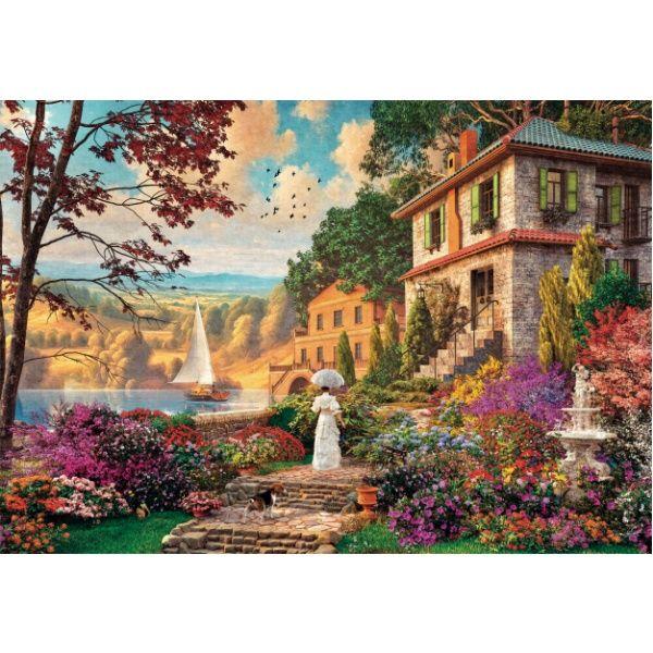 Puzzle 500 piezas Paseo Victoriano Compact-1