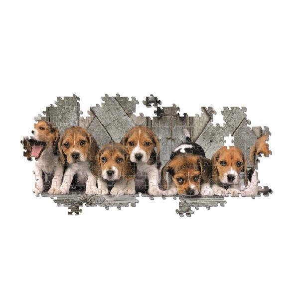 Puzzle 1000 piezas Panorama Beagle Compact-2
