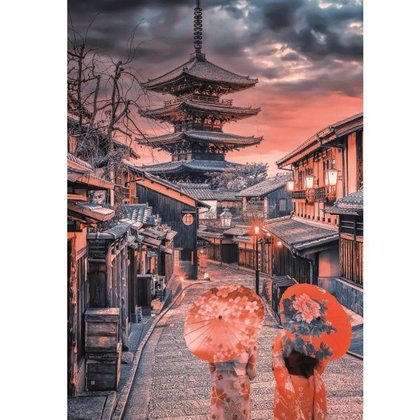 Puzzle 500 piezas Atardecer en Kioto Compact-1