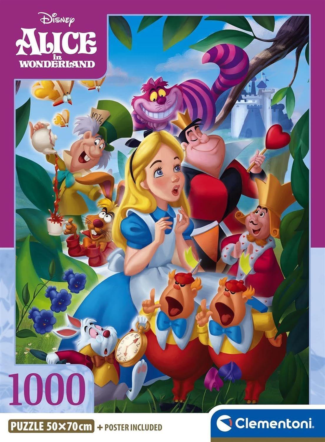 Puzzle 1000 piezas Alicia en el Pais de las Maravillas-1