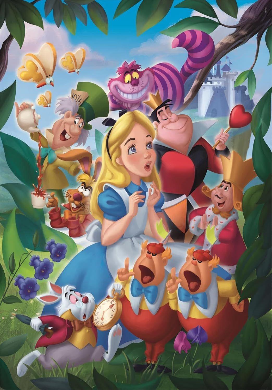 Puzzle 1000 piezas Alicia en el Pais de las Maravillas-2