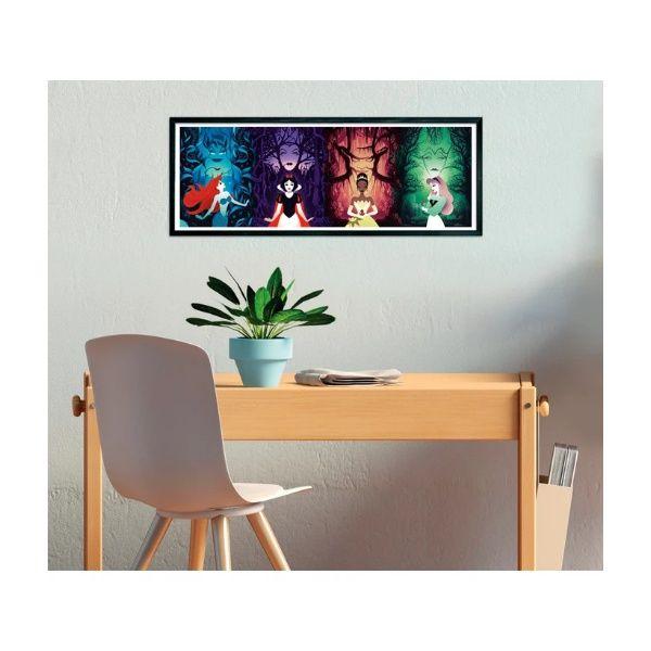 Puzzle 1000 piezas Panorama Princesas Disney Compact-2