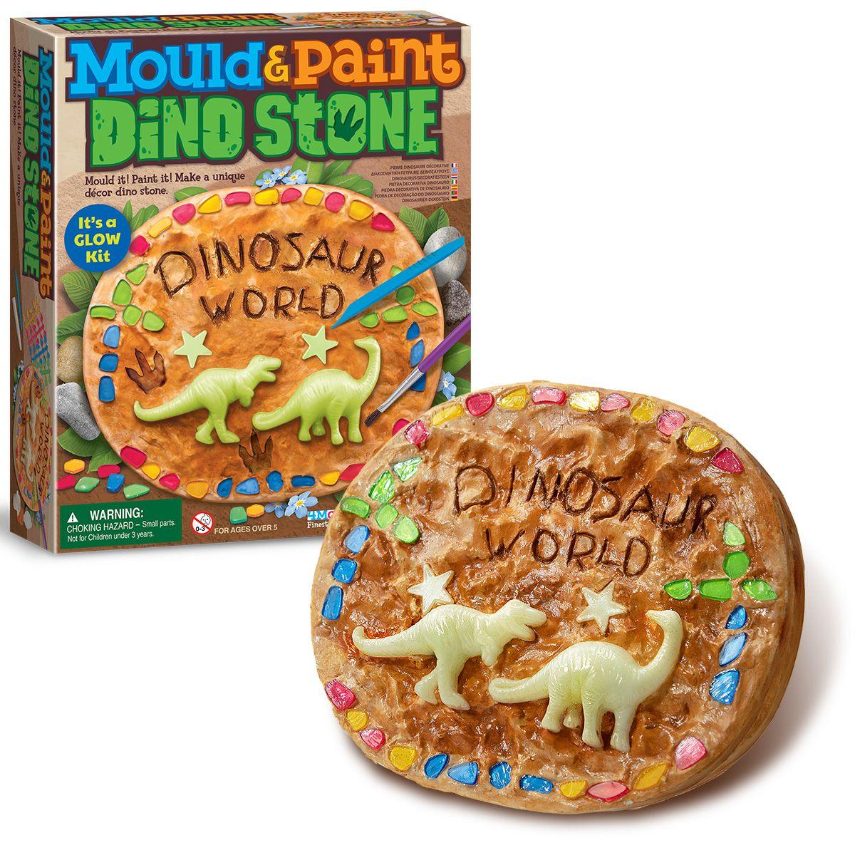 Moldea Pinta Piedra  con Dinosaurios-2