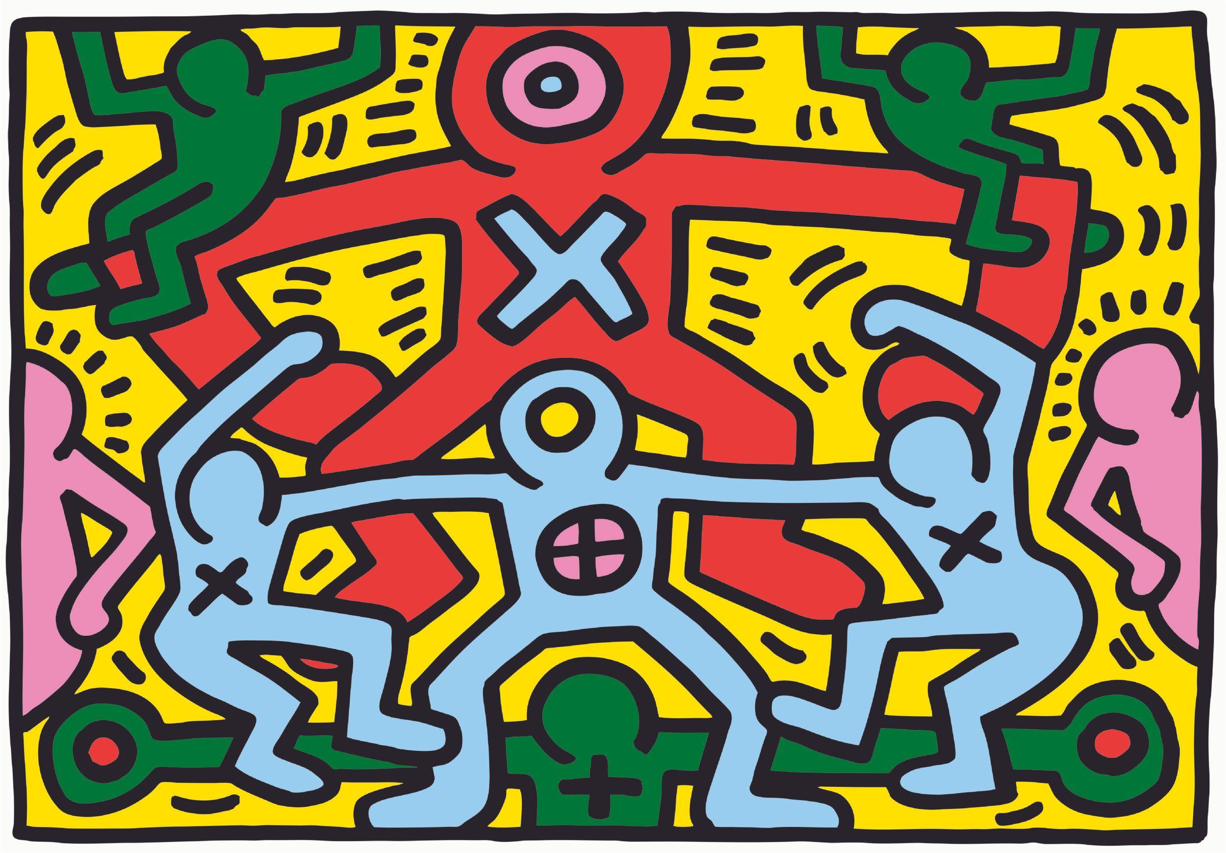 Puzzle 1000 piezas Keith Haring III-1