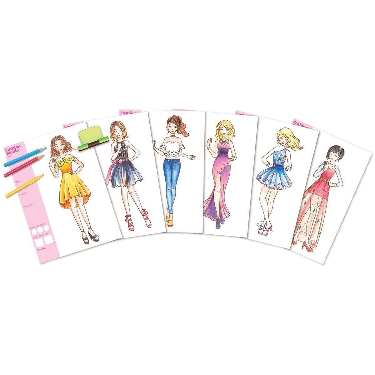 Set Dibujo Disena Moda-2