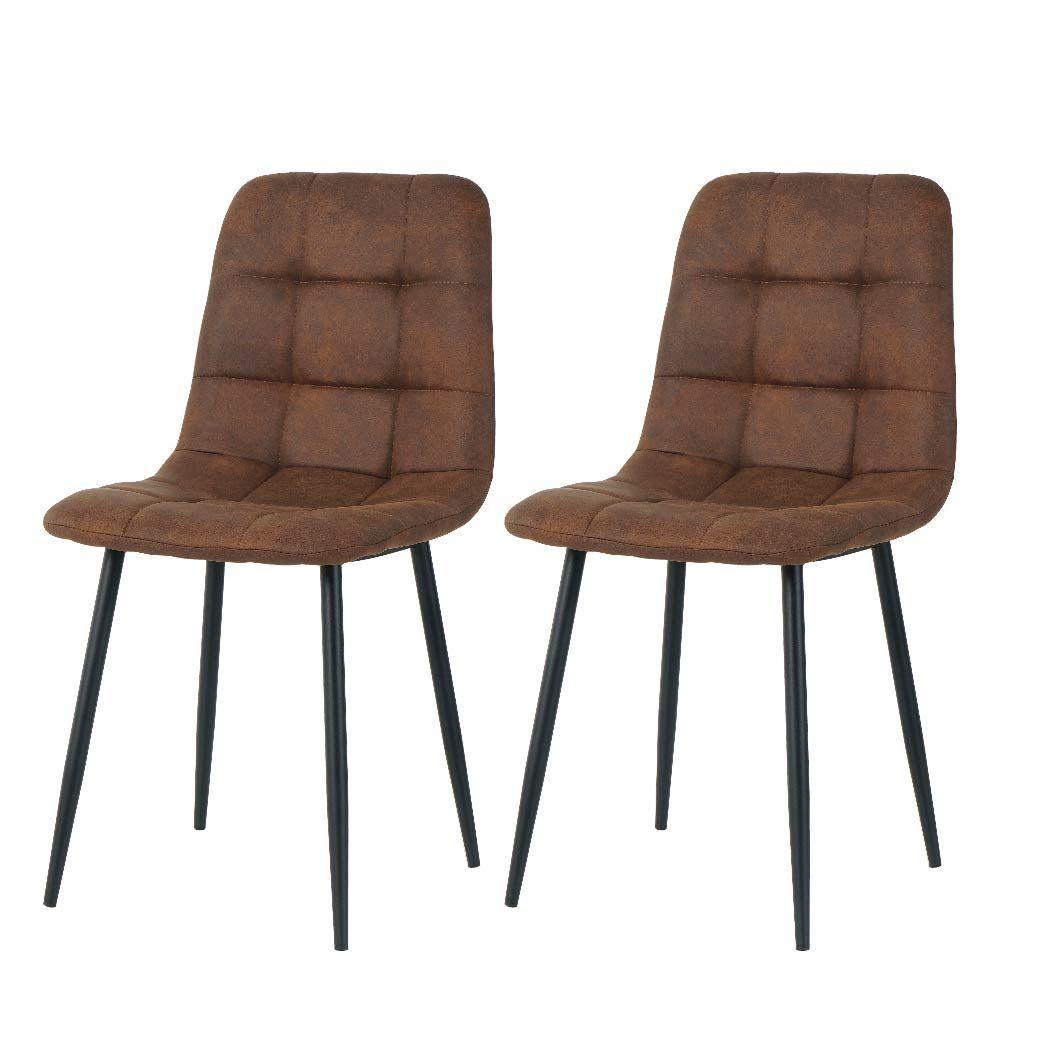 Pack 2 sillas Barleta caramel-0