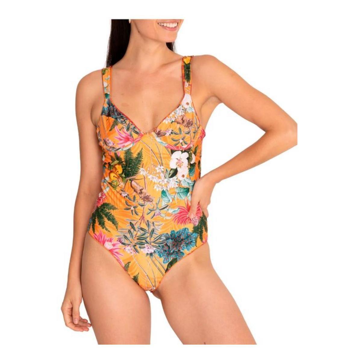 Traje De Baño Mujer Fibras Recicladas Reversible   Rockford-2