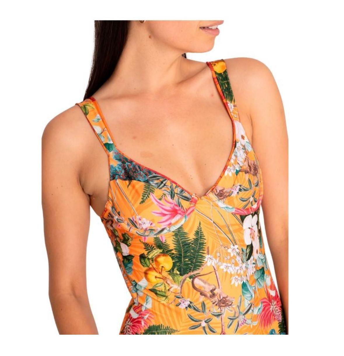 Traje De Baño Mujer Fibras Recicladas Reversible   Rockford-3