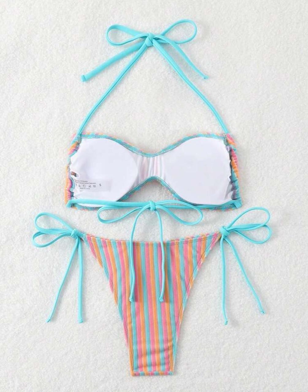 Traje de Baño Mujer Conjunto de Bikini-1
