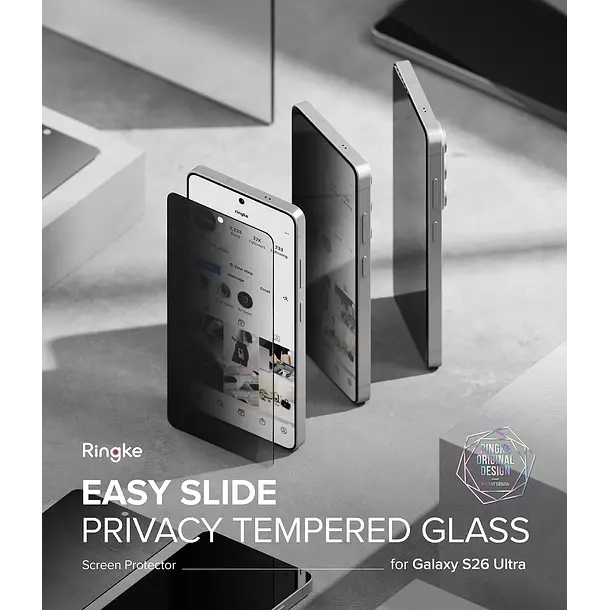 Lamina Pantalla Anti espia Ringke Galaxy S26 Ultra Pack 2UN-1