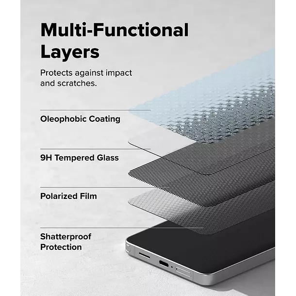 Lamina Pantalla Anti espia Ringke Galaxy S26 Ultra Pack 2UN-8