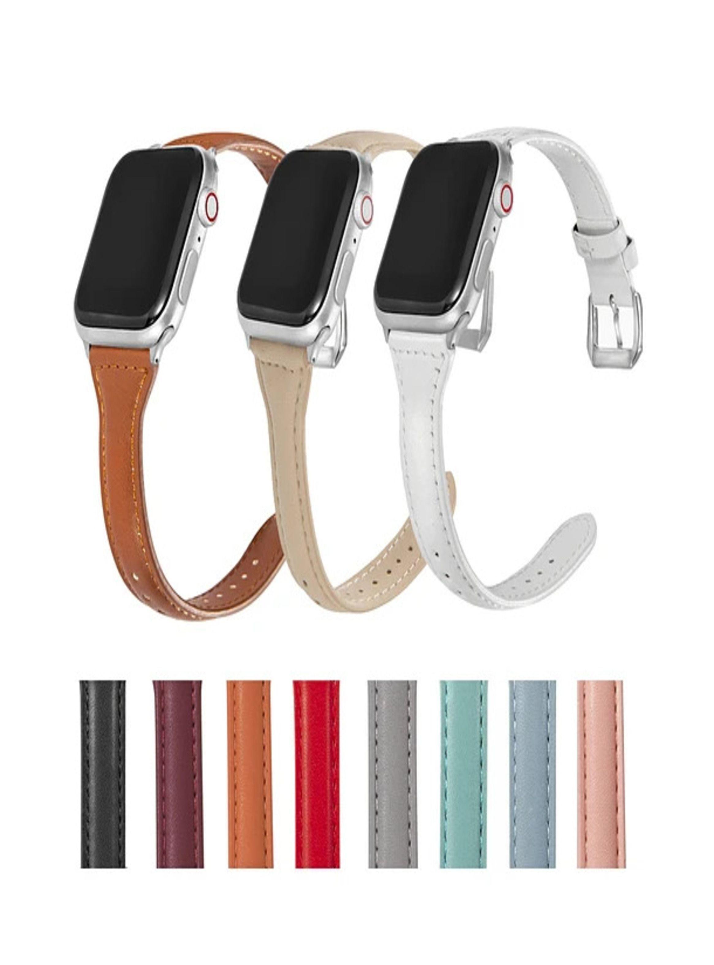 Correa Cuero Slim Cut Para Apple Watch 38 40 41 42 MM-2