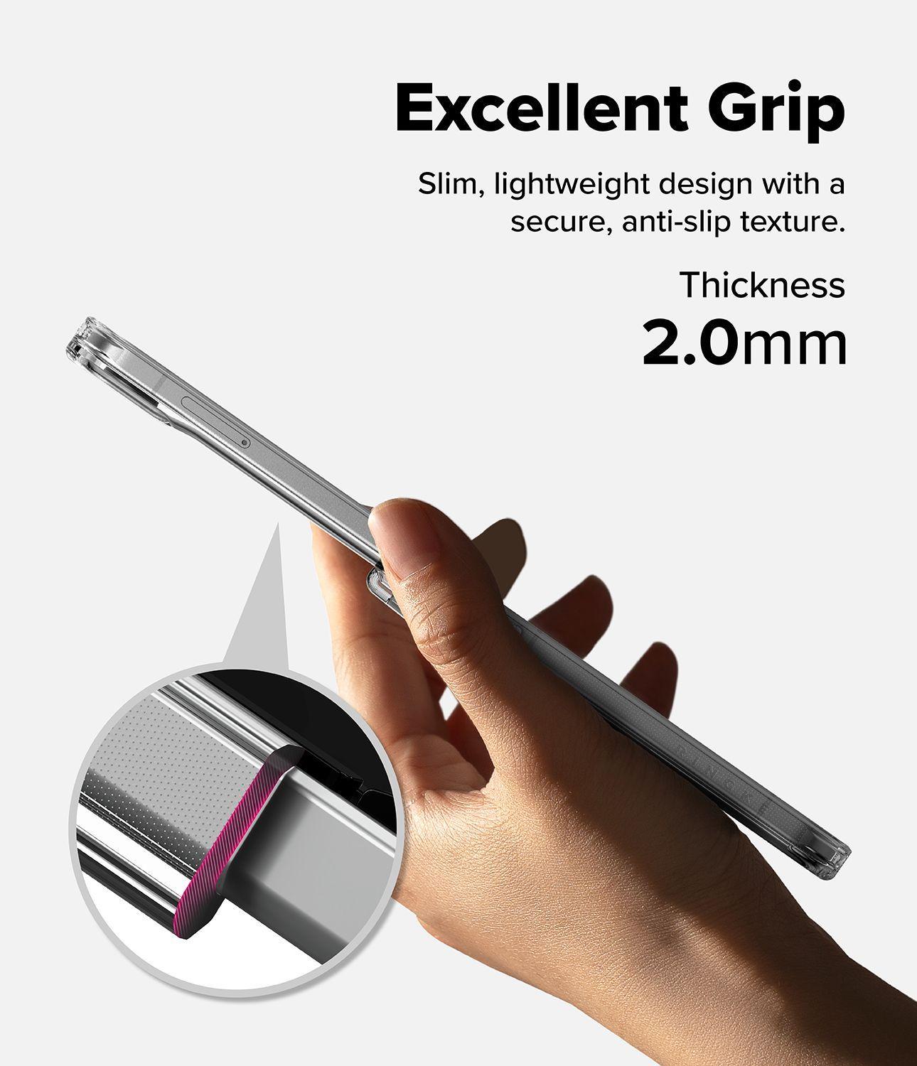 Carcasa Ringke Para Galaxy Z Flip 8 Fusion Flap Magnetic Clear-3